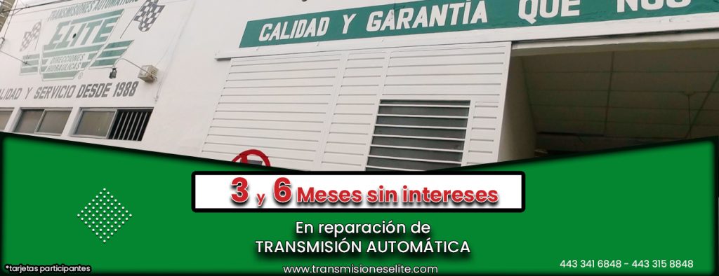 Transmisiones automáticas en Morelia Michoacán Mexico